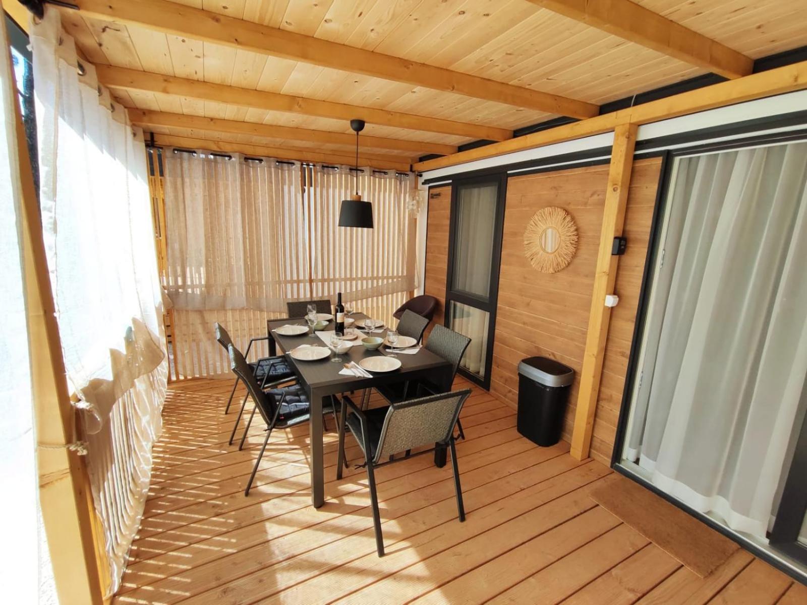 Mobile home Kala Biograd Na Moru Esterno foto